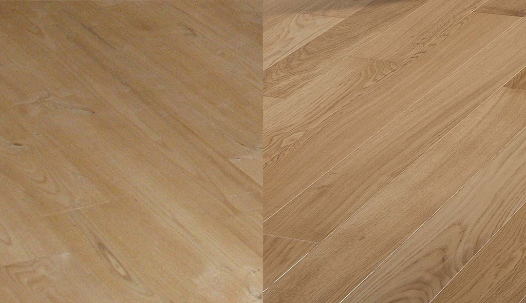 Parquet chêne et châtaignier